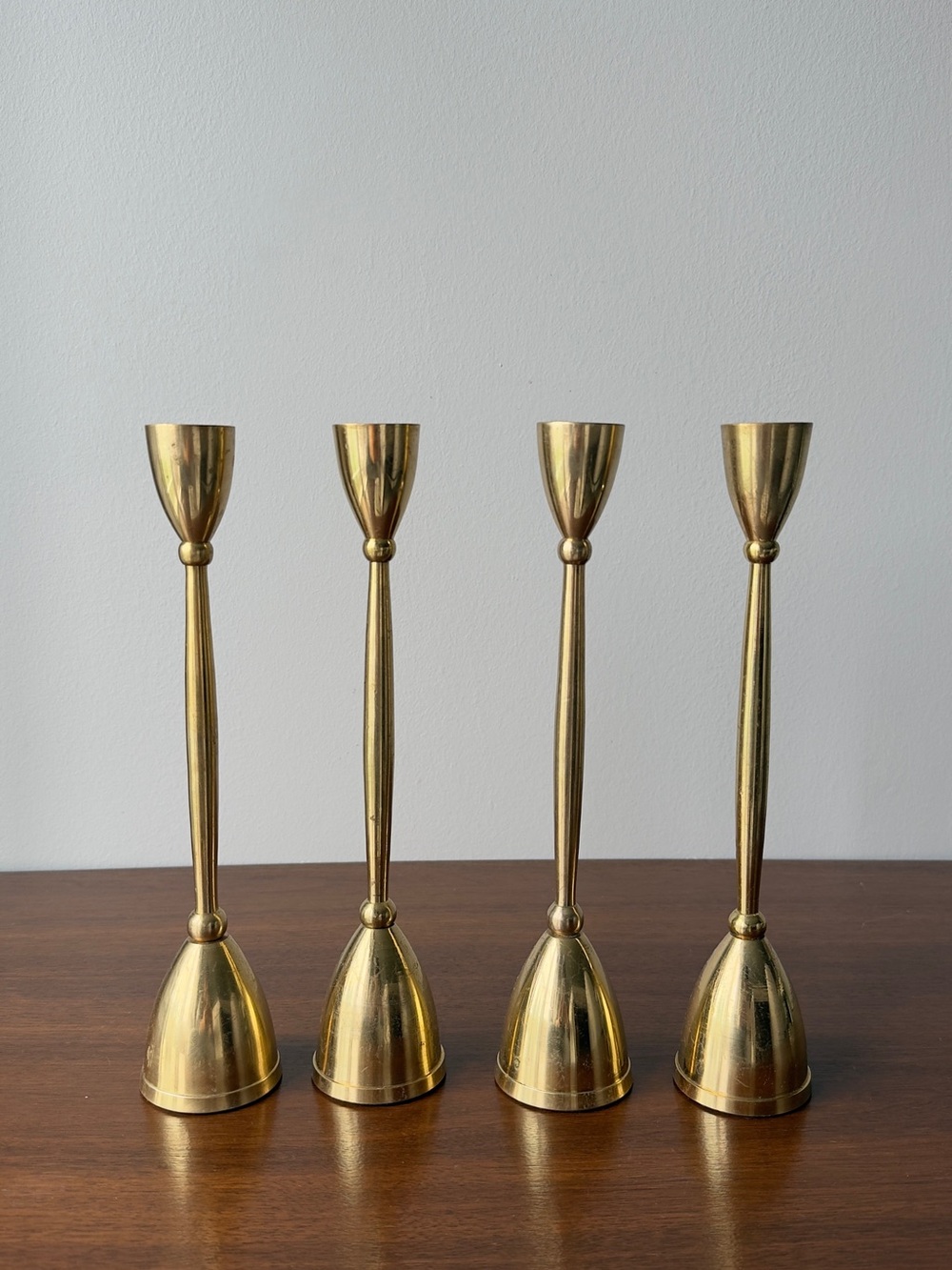 Set of 4 candlesticks